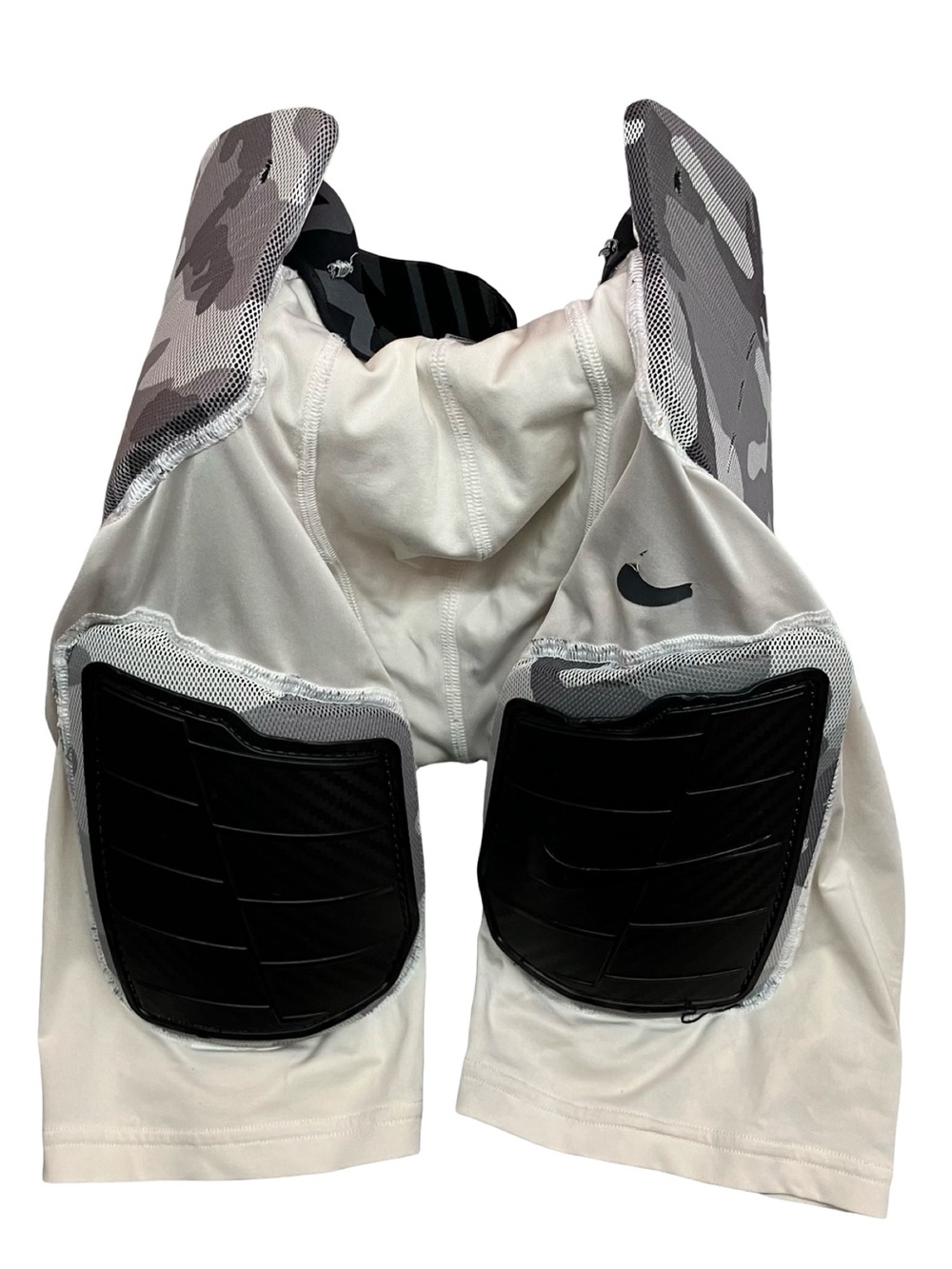 Nike Pro Hyperstrong Padded Compression Football Shorts White Boys S Camo White